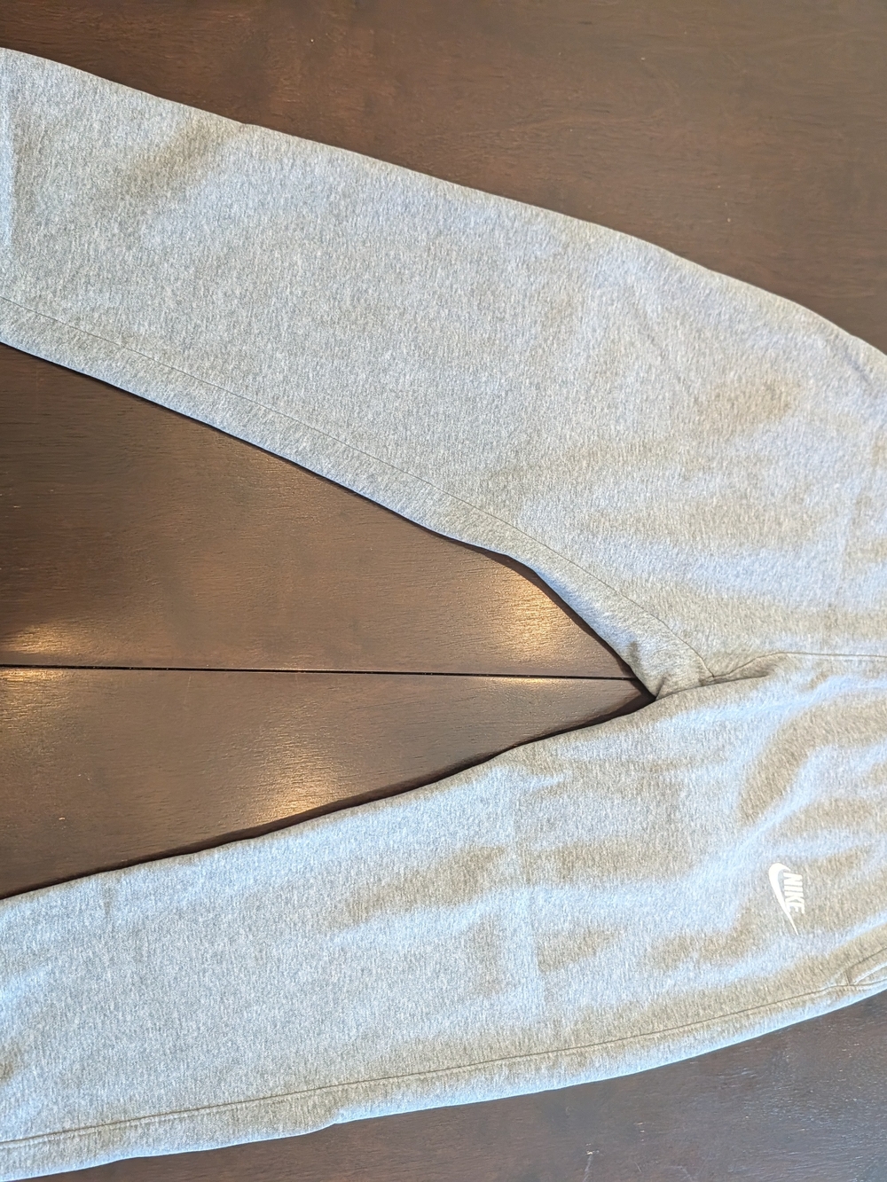 Nike Grey Sweatpants with Small Swoosh